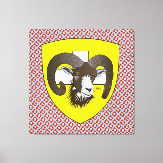 Schaffhouse - Suisse - Toile (Recto)