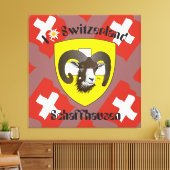 Schaffhouse - Suisse - Toile (Insitu(Salon))