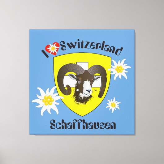 Schaffhouse - Suisse - Toile (Recto)