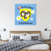 Schaffhouse - Suisse - Toile (Insitu(Chambre))