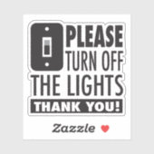 Schakel de sticker van de lichtvorm uit (Vel)