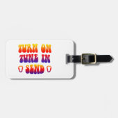 Schakel Tune In Send in Bagagelabel (Voorkant horizontaal)
