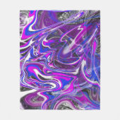 Schakelaars Borstels van Kleuren Fleece Deken (Voorkant)