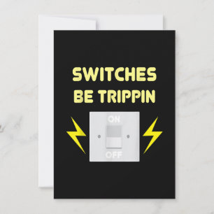 Schakelaars zijn aan het trippen - Elektriciens Ca Notitiekaartje