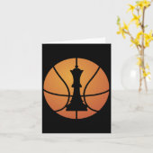 Schaken Bysketbyll Gift Fun voor Game Board King C Kaart (Gele Bloem)