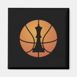 Schaken Bysketbyll Gift Fun voor Game Board King C Magneet