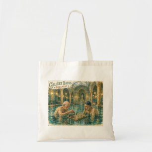 Schaken in de Gellert-badhuizen Boedapest Hongarij Tote Bag
