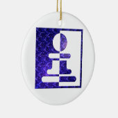 schaken Pwn Reflections Ornament (Rechts)