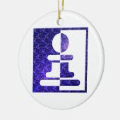 schaken Pwn Reflections Ornament (Links)