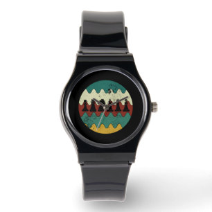 Schaken - Schaakstukken Retro Horloge