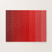 Schakeringen van rood legpuzzel (Horizontaal)