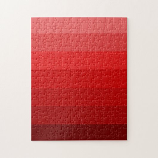 Schakeringen van rood legpuzzel (Verticaal)