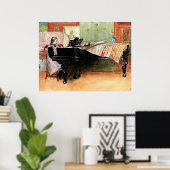 Schalen afspelen, kunstschilderij, poster (Thuiskantoor)