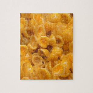 schalen en kaas legpuzzel