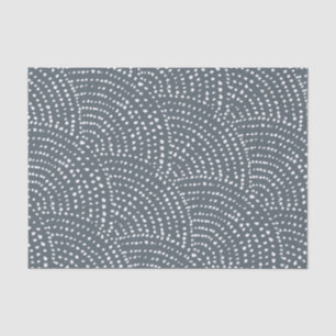 Schalen inktpunten - Transparante Wit Tissuepapier