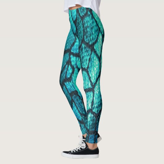 Schalen van de Leggings van de Mode in gebleekte (Links)