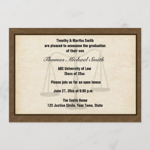 Schalen van gerechtigheid, bruin, Afstuderen beken Kaart