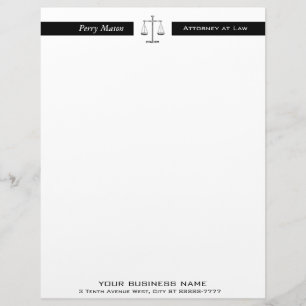 Schalen van het recht briefhoofd ontwerp