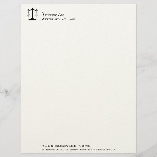 Schalen van het recht briefhoofd sjabloon (Voorkant)