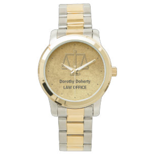 Schalen van het recht   Elegant  Horloge