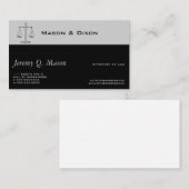 Schalen van het recht visitekaartje (Voorkant / Achterkant)