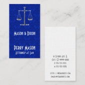 Schalen van het recht visitekaartje (Voorkant / Achterkant)