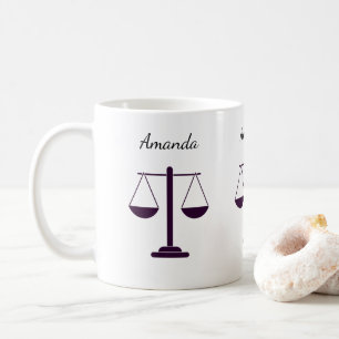 Schalen van Justitie Juridische Dienstverlening Sy Koffiemok