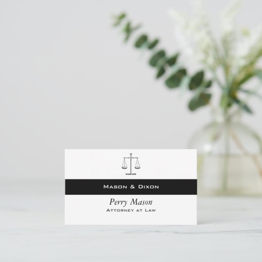 Schalen van justitie met QR-codes Visitekaartje (Staand voorkant)