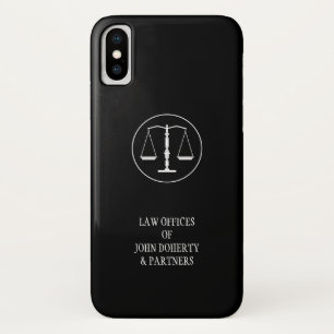 Schalen van Rechtvaardigheid iPhone X Hoesje