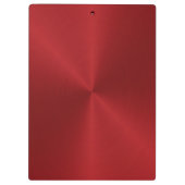 Schalen van rechtvaardigheid - Monogram Zwart en R Klembord (Achterkant)