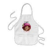 Schalloped Custom Photo Template Name Kinder Schort (Voorkant)