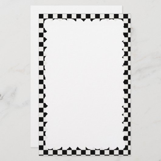 schallopend grenskantoor briefpapier (Voorkant / Achterkant)