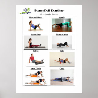 Scham Roll Routine Poster