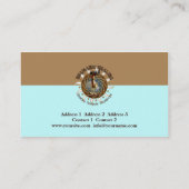 SCHAMANISCHE VERWARMING - Visitekaartje (Achterkant)