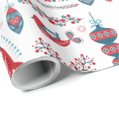 schandalige kerstkunst  cadeaupapier (Rol Hoek)