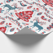 schandalige kerstkunst  cadeaupapier (Hoek)