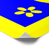 Schandinavische vormgeving, Glad midsommar Poster (Hoek)