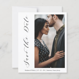 Schap Wedding minimalistisch Foto modern script