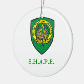 SCHAPE KERAMISCH ORNAMENT (Links)