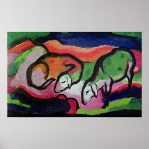 Schapen, 1912 poster