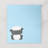 Schapen Baby shower Boerderij Blue Boy (Buitenkant ongevouwen)