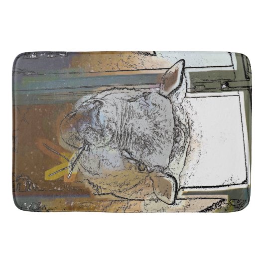 SCHAPEN BADMAT (Voorkant)