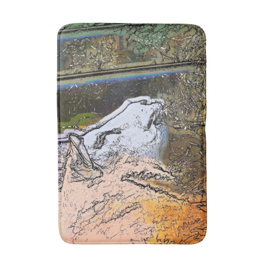 SCHAPEN BADMAT (Voorkant Verticaal)