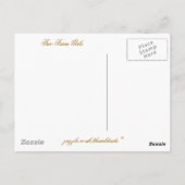 SCHAPEN BRIEFKAART (Achterkant)