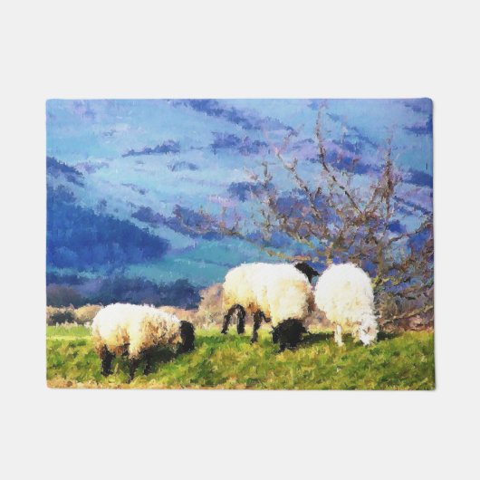 SCHAPEN DEURMAT (Voorkant)