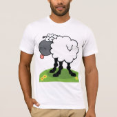 Schapen die tong uitsteken T-shirt (Voorkant)