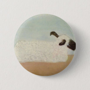 Schapen (door Milton Avery) Ronde Button 5,7 Cm