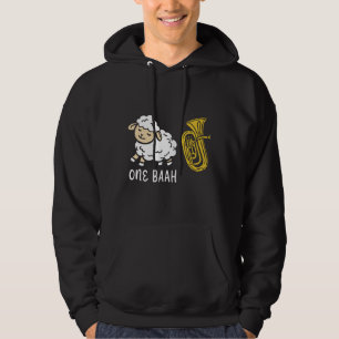 Schapen- en buikinstrument hoodie