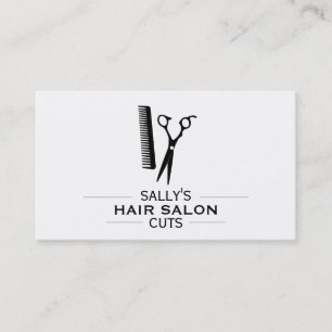 Schapen en kammen met dividers visitekaartje