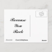 Schapen- en schapenhonden briefkaart (Achterkant)